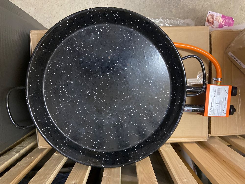 ROSSETTO Paella-Pfanne 38cm Induction - PFAS-freie Antihaft-Beschichtung Für 5 Personen