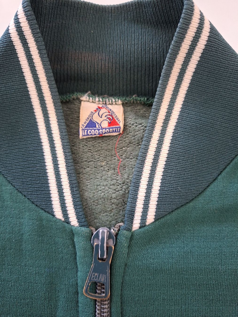 Le Coq Sportif Giacche: Veste Le Coq Sportif vintage verte, S – Usato da Renens VD venduto da ser_j2fn 4