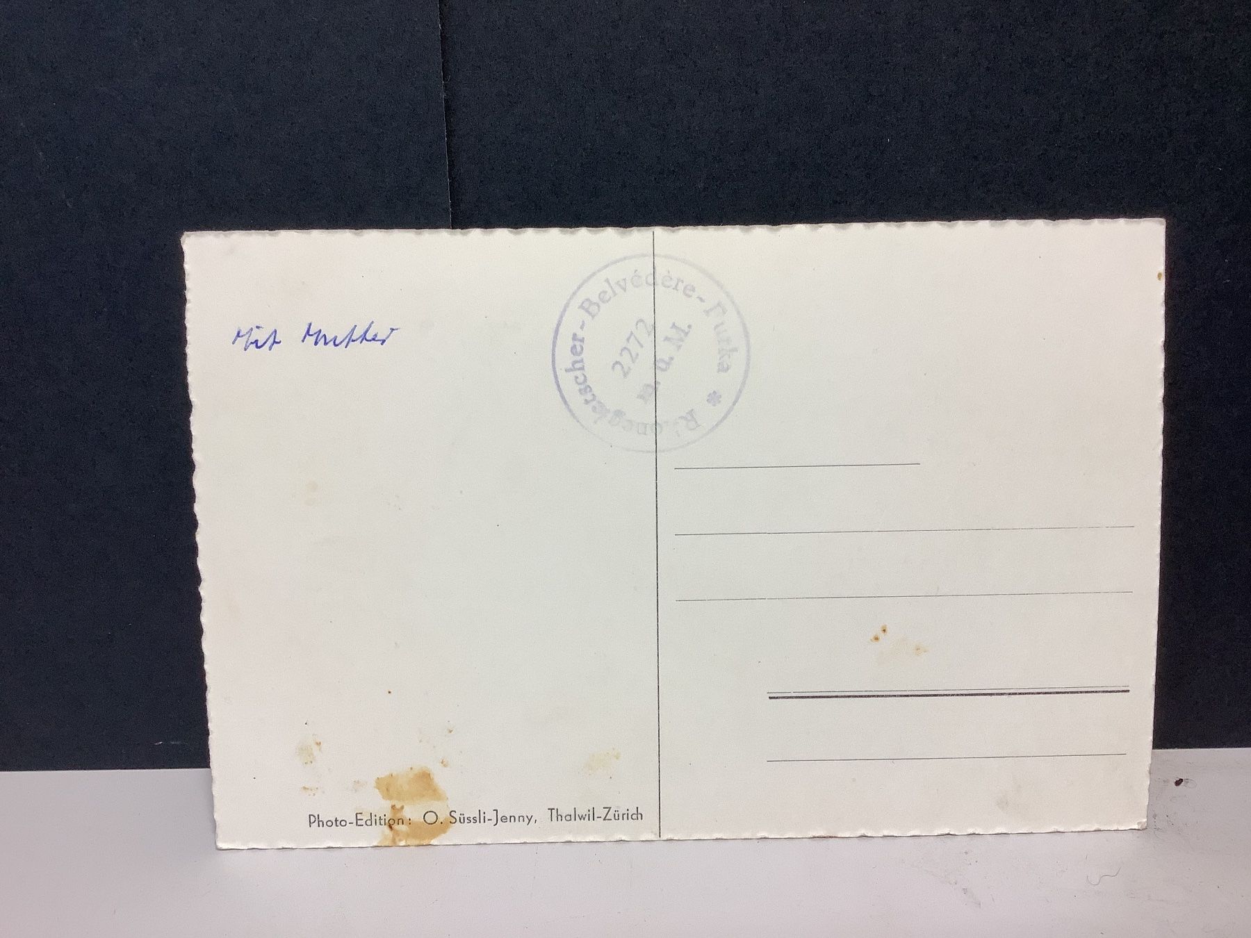 Cartoline postali: Eisgrotte Rhonegletscher – Usato da Flaach venduto da Monisoldshop 1