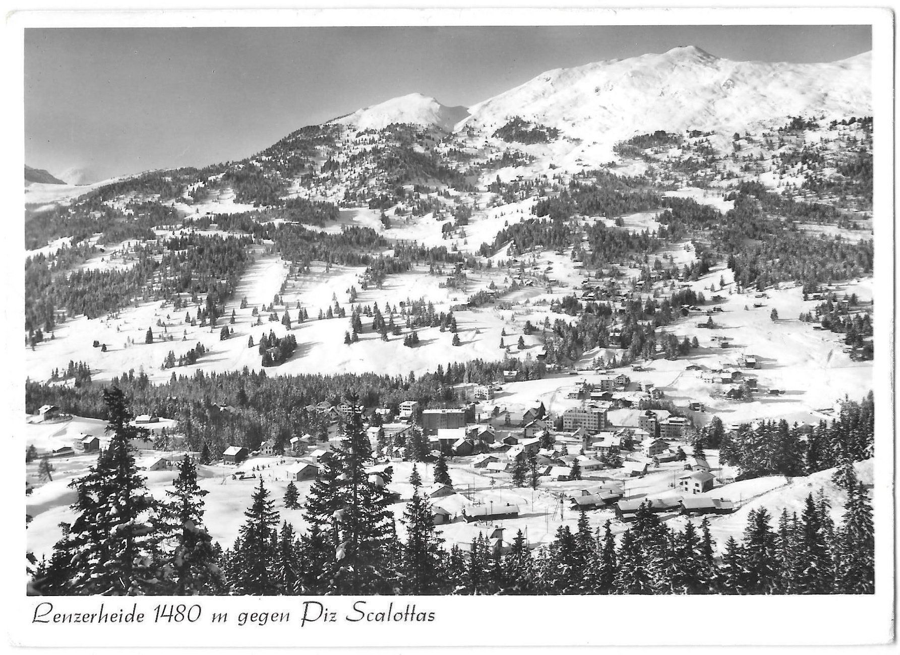 Cartes postales: Lenzerheide gegen Piz Scalottas – D'occasion à Olten par clotaldi