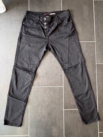 Jeans Hosen PLEASE Gr. M selten getragen Dunkelgrau Schwarz