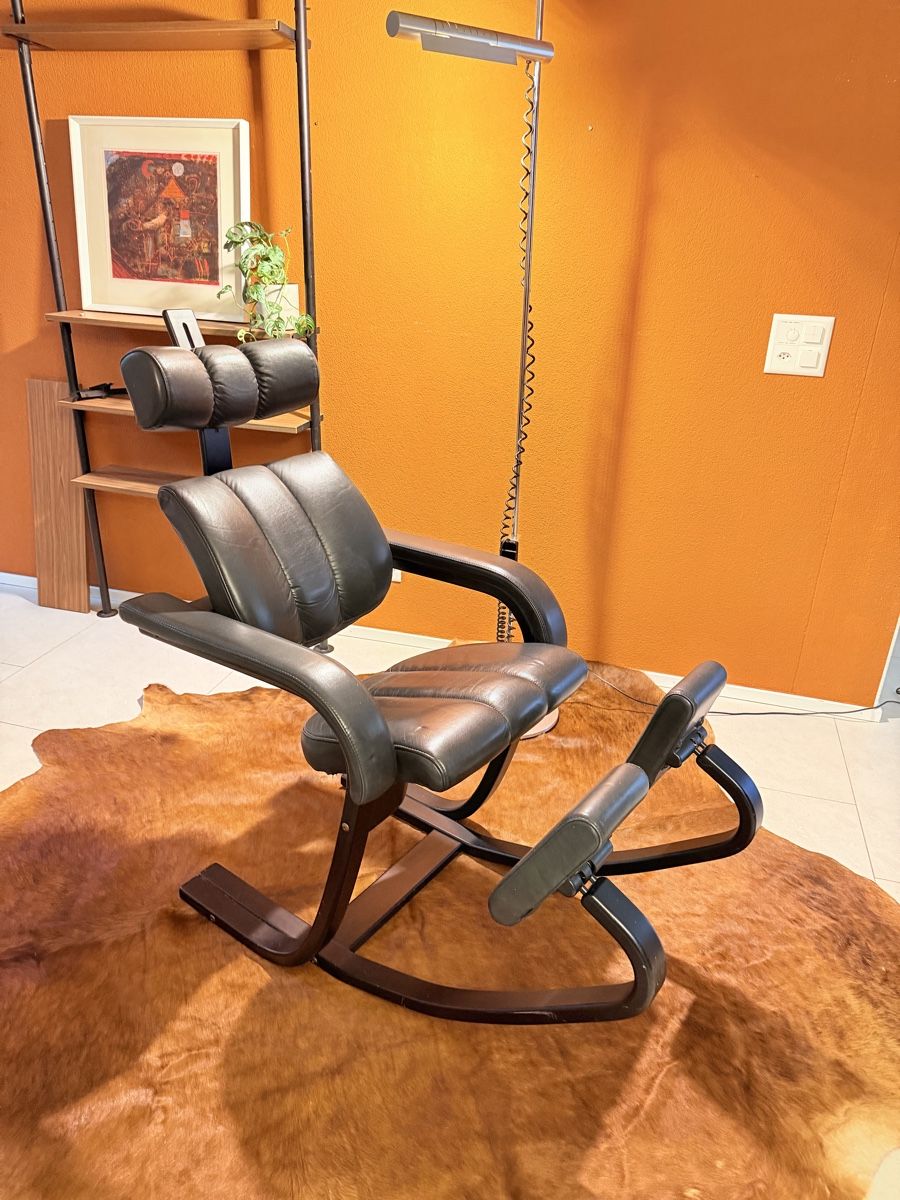Stokke Sessel: Original Duo Balans Designer-Sessel von Peter Opsvik – Gebraucht aus Grenchen von Nur_2540