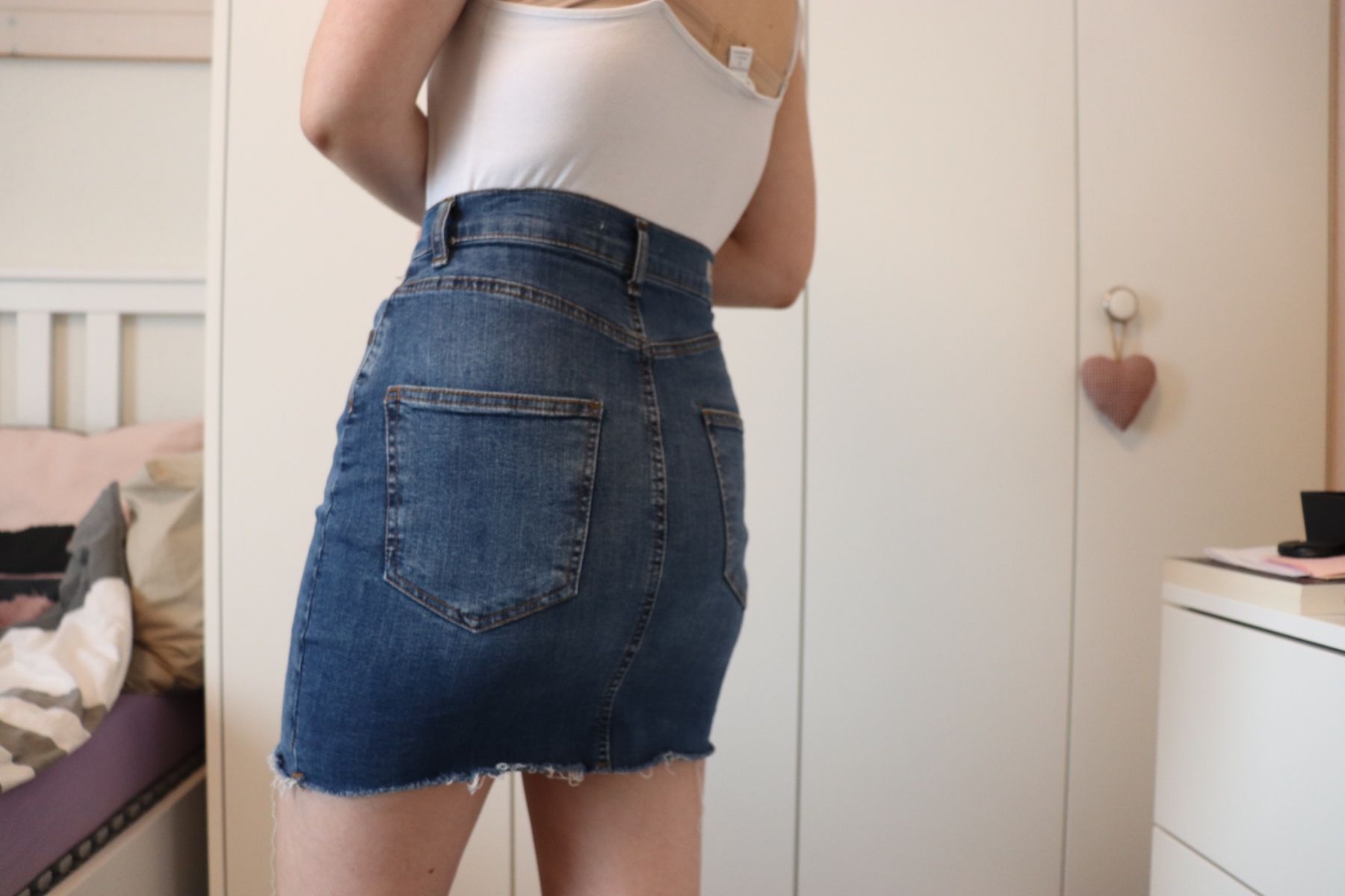 Gonne: Jupe en jeans Pull&Bear – Usato da Essertines-Yverdon venduto da Alice977 3