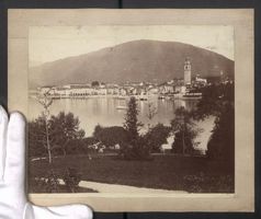 Fotografie Pallanza, Blick nach dem Ort,
