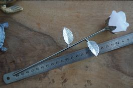Rosenquarz    Rose   23cm    Die nie Verwelkt