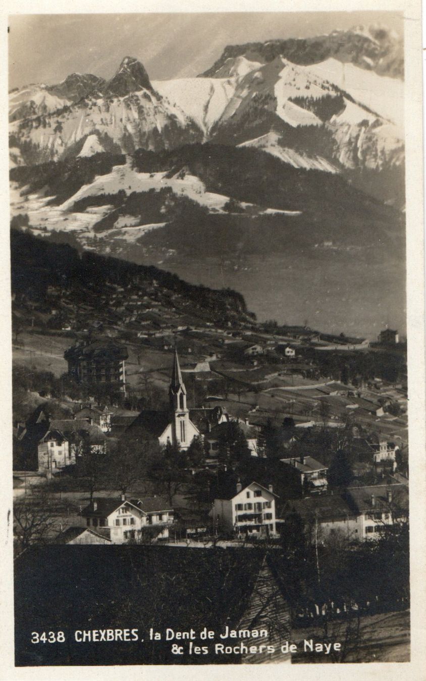 Ansichtskarten: Chexbres - La Dent de Jaman – Neu (gemäss Beschreibung) aus Melano von pisonsdro