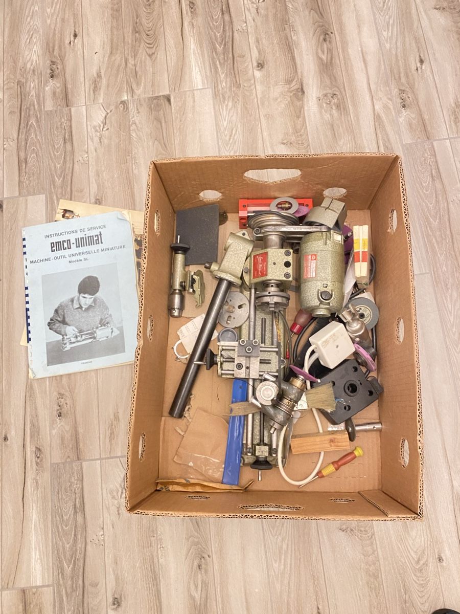 Tutti gli attrezzi: Vintage Emco Unimat SL - Miniature Machine Tool Set! – Usato da Meyrin venduto da ame_shw5