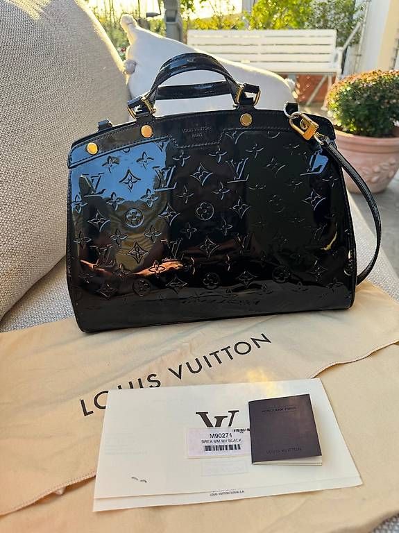 Taschen für Damen: Louis Vuitton Monogramme Vernis Brea Black – Gebraucht aus Forch von pac_22bl