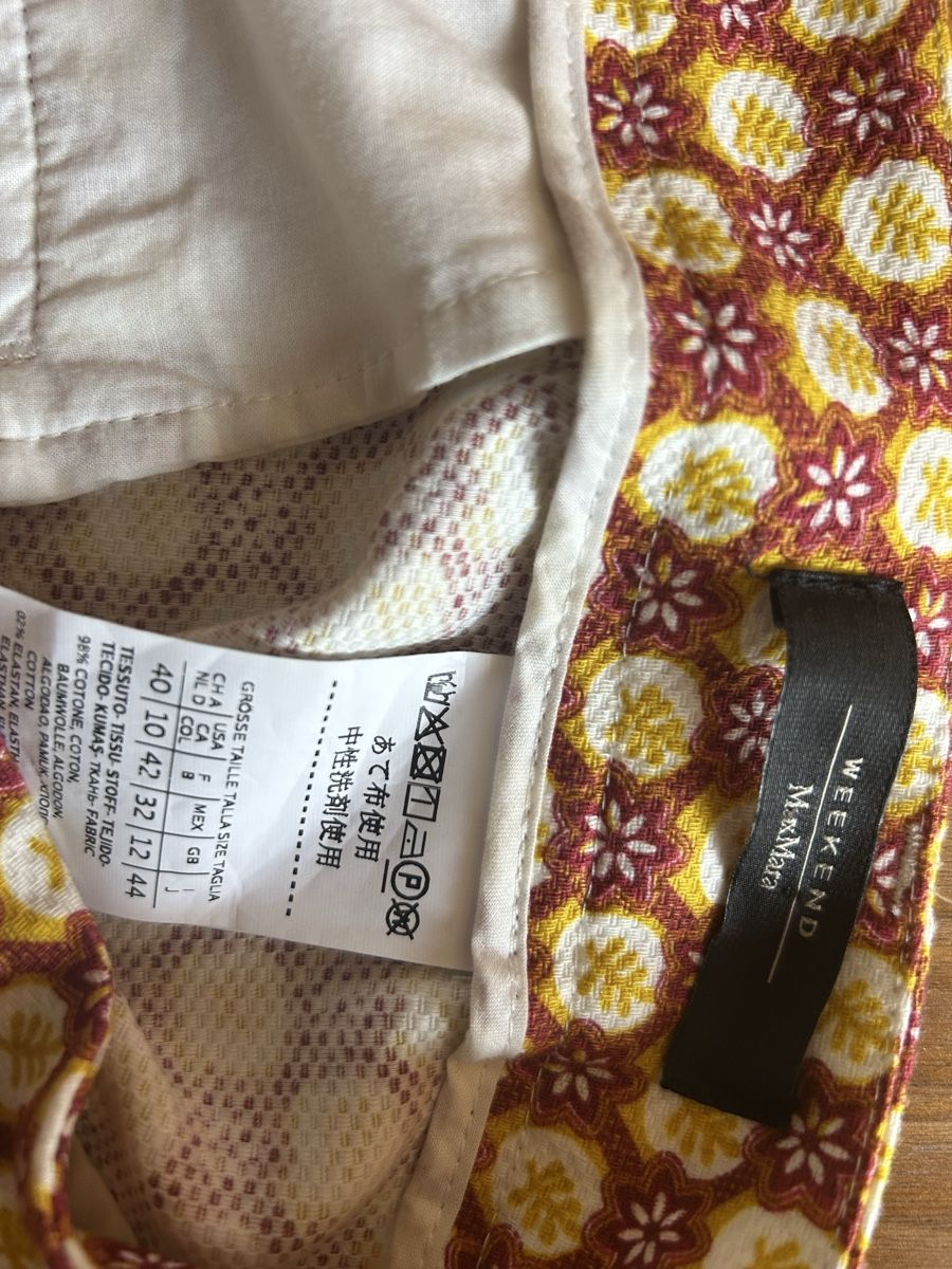 Max Mara Pantaloni: Hosen WEEKEND MaxMara gemustert Grösse 40 Stretch – Nuovo (secondo la descrizione) da Freienwil venduto da Nompumelelo 5
