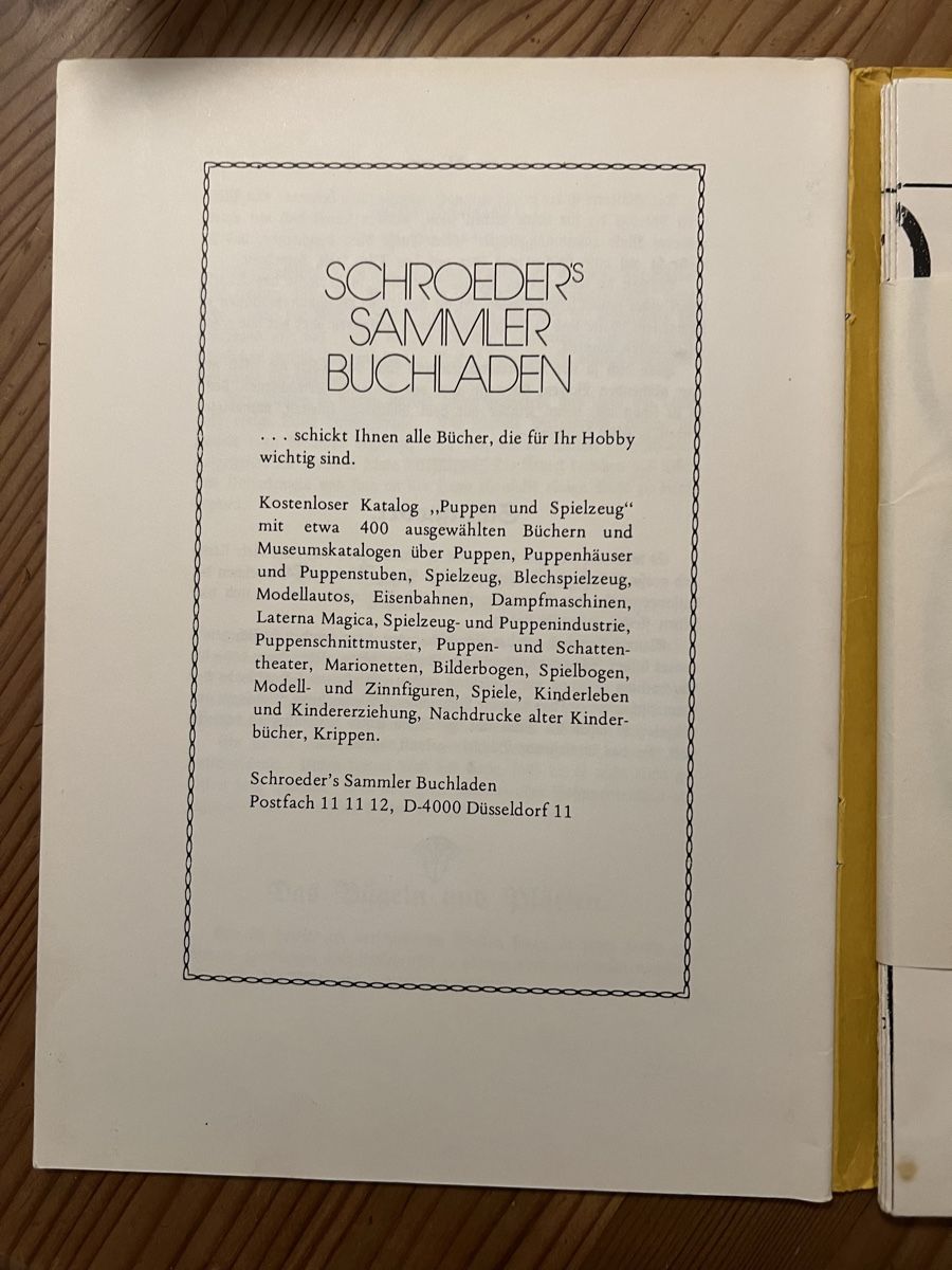 Puppen: Puppenschneiderei Buch Schnittmusterbogen – Neu (gemäss Beschreibung) aus Arboldswil von CJDA 4