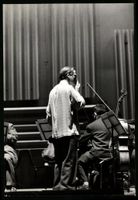 Fotografie Dirigent und Violinist Yehudi