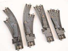 Märklin 4 x Elektro C-Gleis Weichen H0