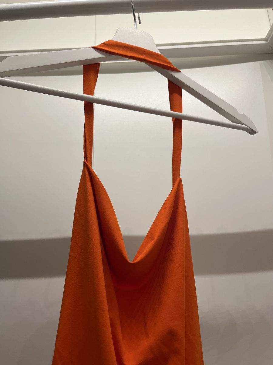 Shein Vestiti: Oranges Sommerkleid - Figurbetont XS – Nuovo (secondo la descrizione) da St. Gallen venduto da Lxra145 1
