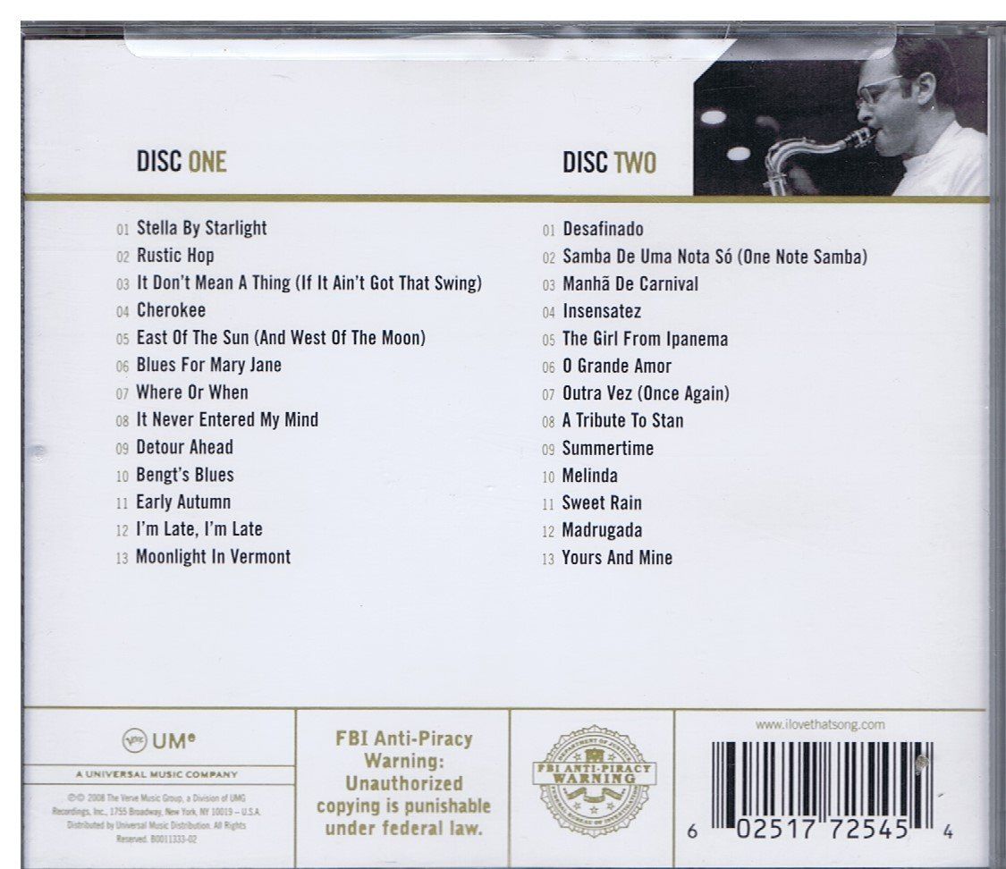 CDs: Stan Getz - Gold (Doppel CD) – Gebraucht aus Unterengstringen von Lastchance 1