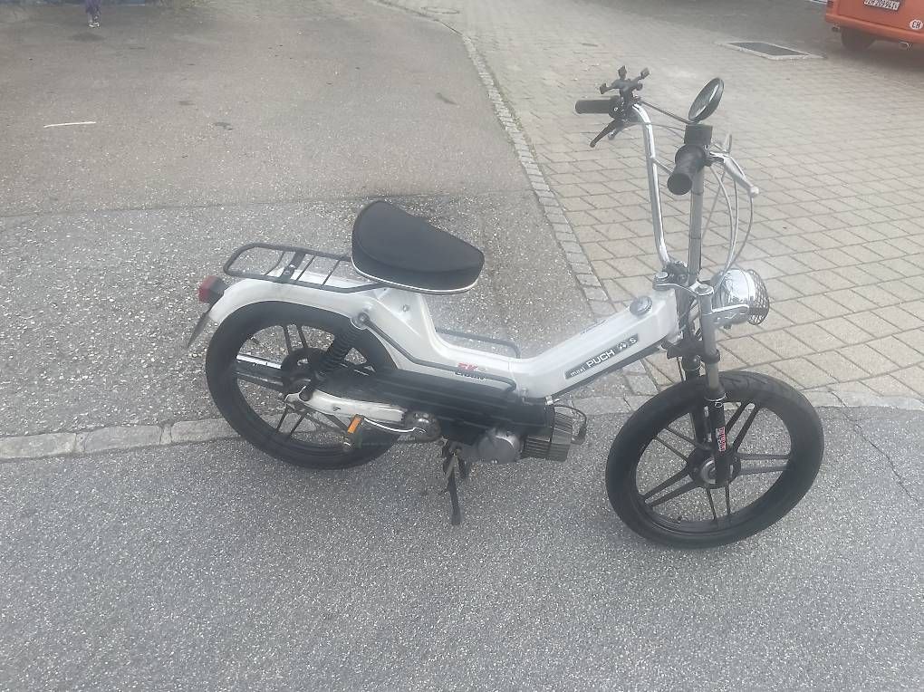 Puch Ciclomotori: Puch maxi S in perlmut weiss – Usato da Eschenbach SG venduto da Manu_89_w 2