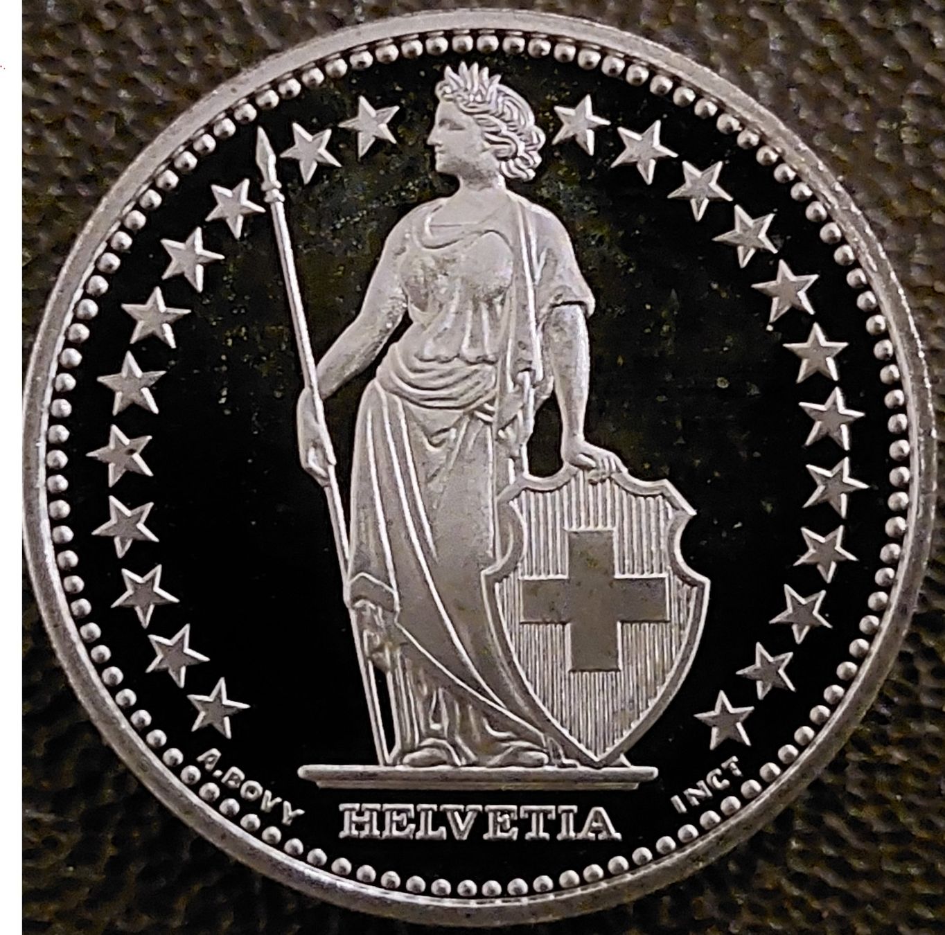 Tutti le monete: 1 Franken 2004 stgl. / aus Münzsatz – Nuovo (secondo la descrizione) da Arch venduto da coinsandmore 1