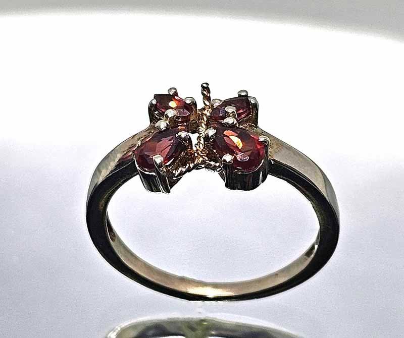 Ringe: Fingerring Sterlingsilber mit Steinen – Neu (gemäss Beschreibung) aus Zug von urzeit 5