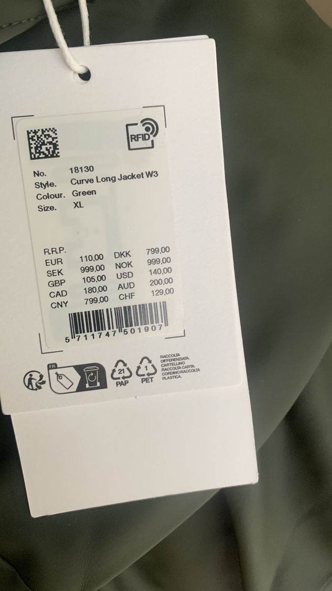 Rains Jacken: RAINS rain jacket XL (NEW) – Neu und originalverpackt aus Zürich von Angela_Fashion_Lover 5