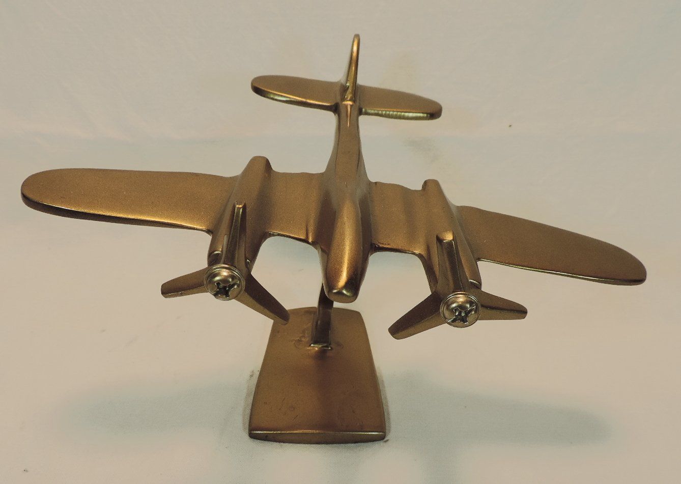 Modellbausätze & Standmodelle: Vintage Propeller Flugzeug aus Messing – Gebraucht aus Duggingen von doogbua 2