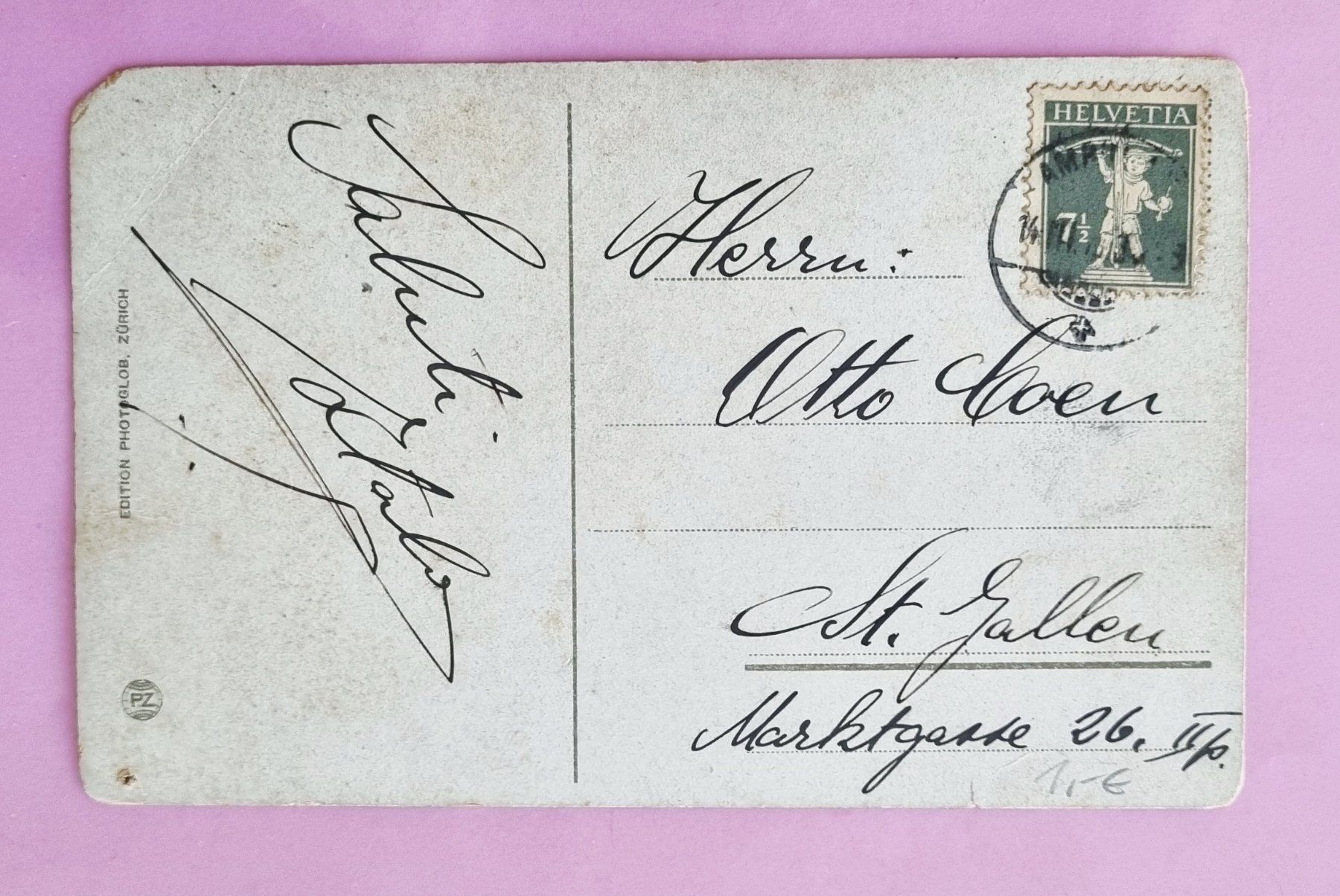 Cartoline postali: Bad Blumenstein - Thun - Hotel und Restaurant – Usato da Rothrist venduto da RROENK 1