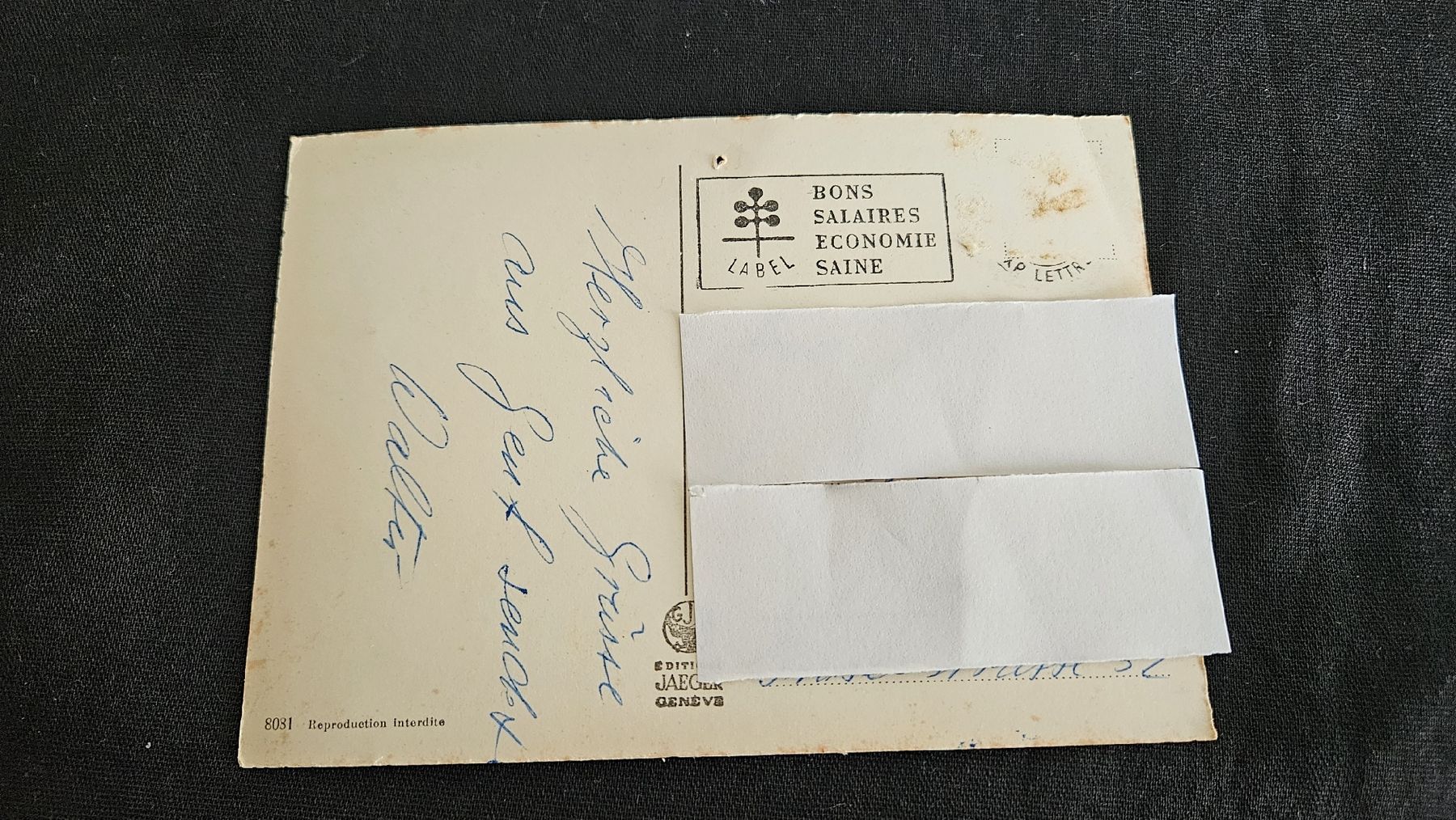 Cartes postales: Genève Ansichtskarten 1946 – D'occasion à Ettingen par samiba 1