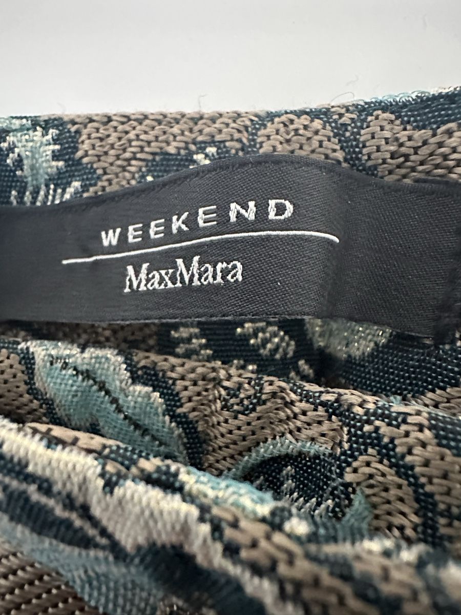 Max Mara Pantaloni: Weekend MAX MARA jaquard pants size S – Usato da Triesenberg venduto da mel_d8gv 6