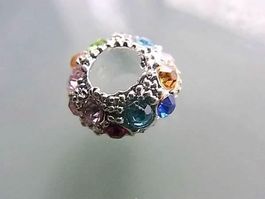 Strass Perle Multicolor 10mm