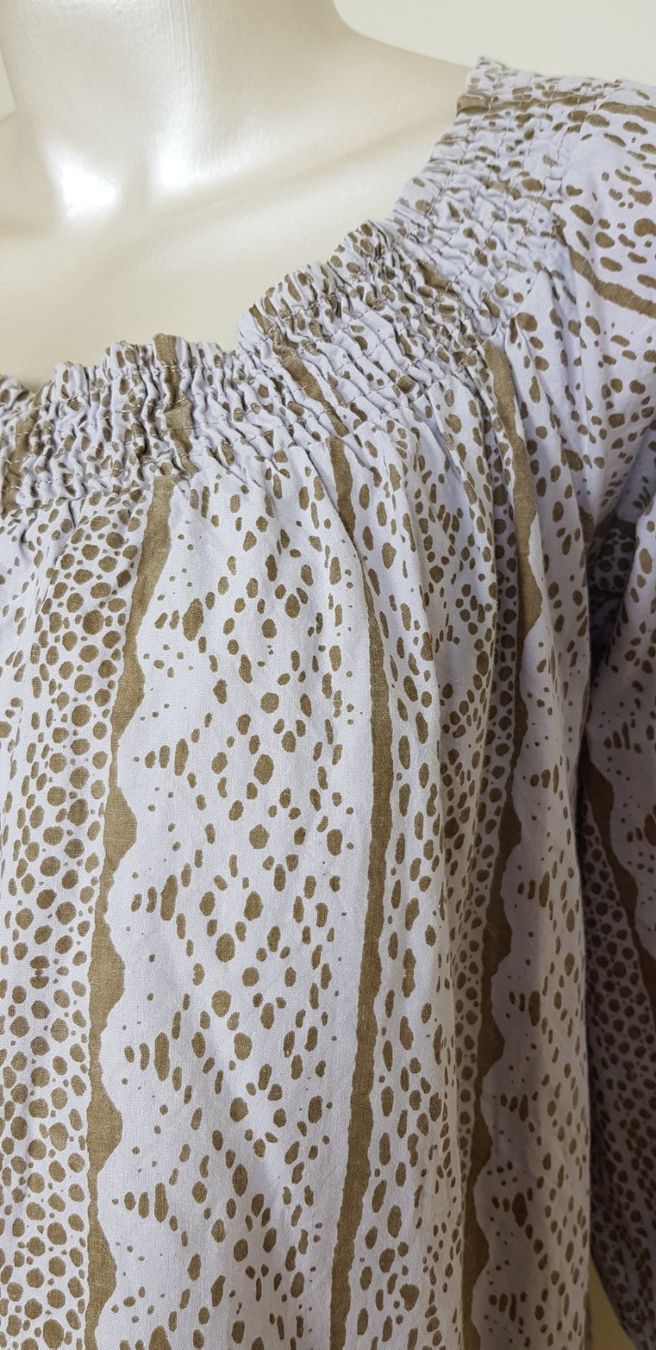 Camicette: Carmenbluse, Baumwolle, Gr. M L XL – Usato da Uster venduto da Astral 4