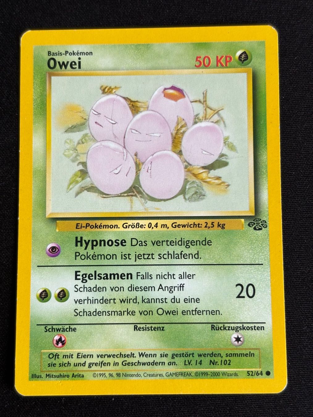 Pokémon Carte collezionabili: Pokemon Owei - Dscungel 52/64 - Deutsch – Usato da Bern venduto da Big_GS
