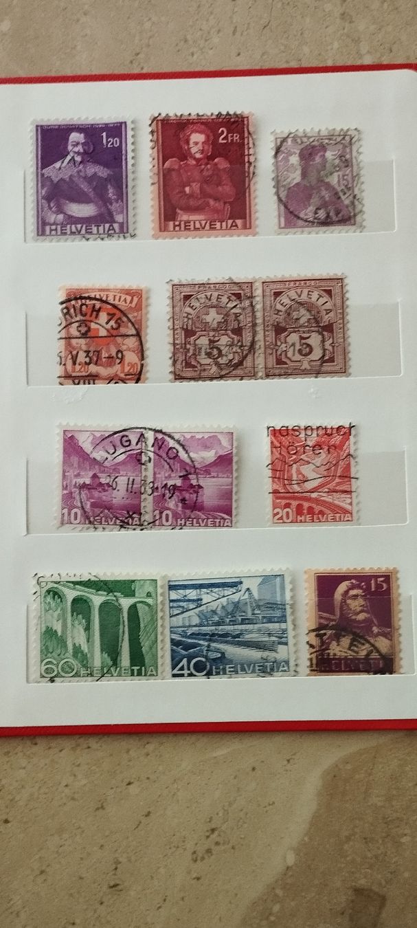Tous les timbres: Briefmarken uralt  – D'occasion à Oberdorf SO par and_jxk2 2