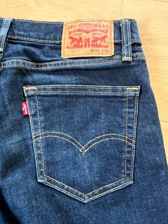 LEVI'S 511 Jeans in Gr. W31/L30, Blau