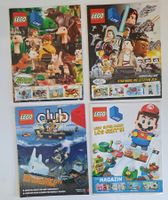 4xvLEGO Club & LEGO Life Magazine Konvolut