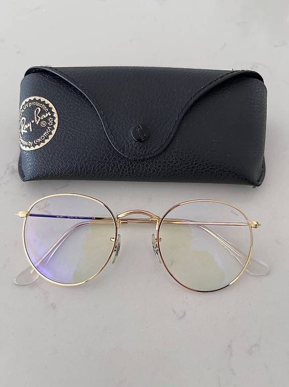 Brillen & Gläser: RayBan Round Metal gold/evolve yellow – Gebraucht aus Oberburg von rap_r7yl