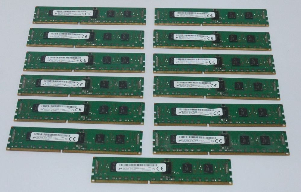 Mémoires / RAM: Micron 4gb Pc3l-12800r 1rx8 ECC – D'occasion à Mels par Zeppelin08