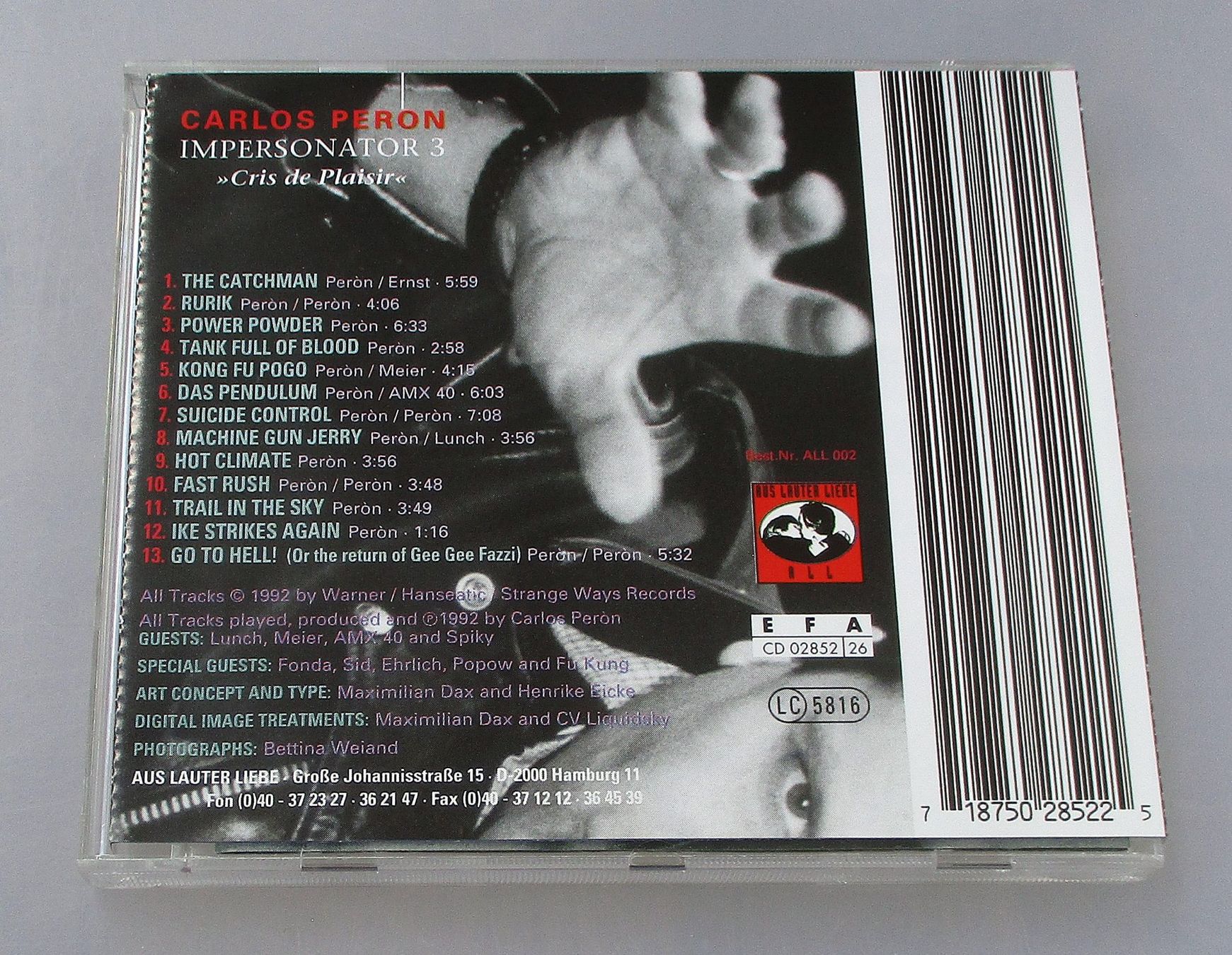 CD: CARLOS PERON - Impersonator 3 – Usato da Wattwil venduto da Muriel11 1