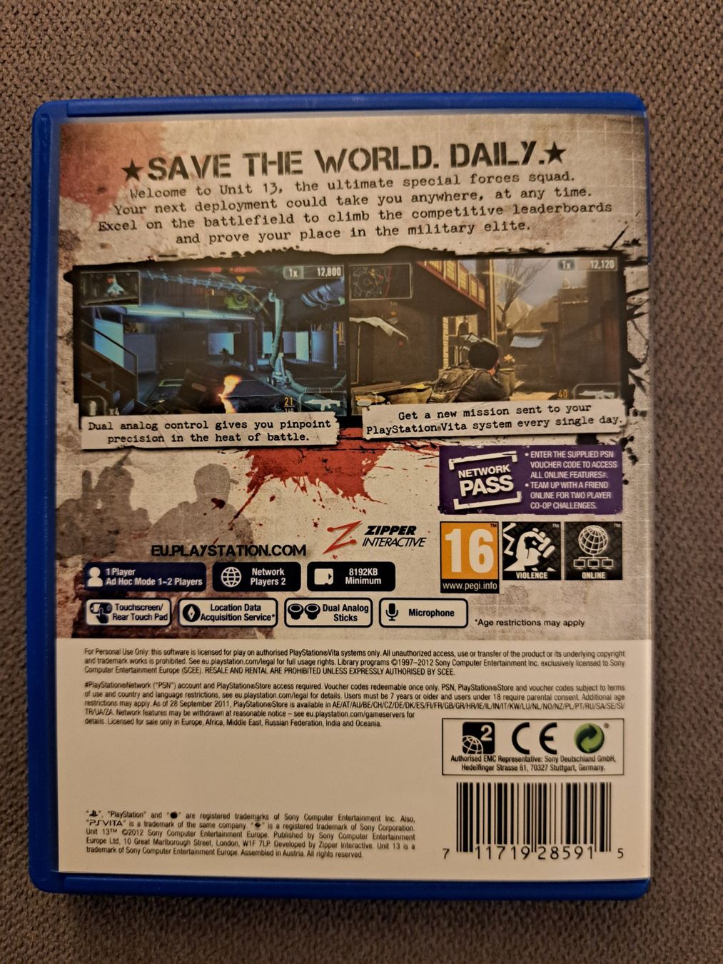 Sony Giochi: Unit 13 PS Vita – Usato da Genève venduto da eng_7ylp 1