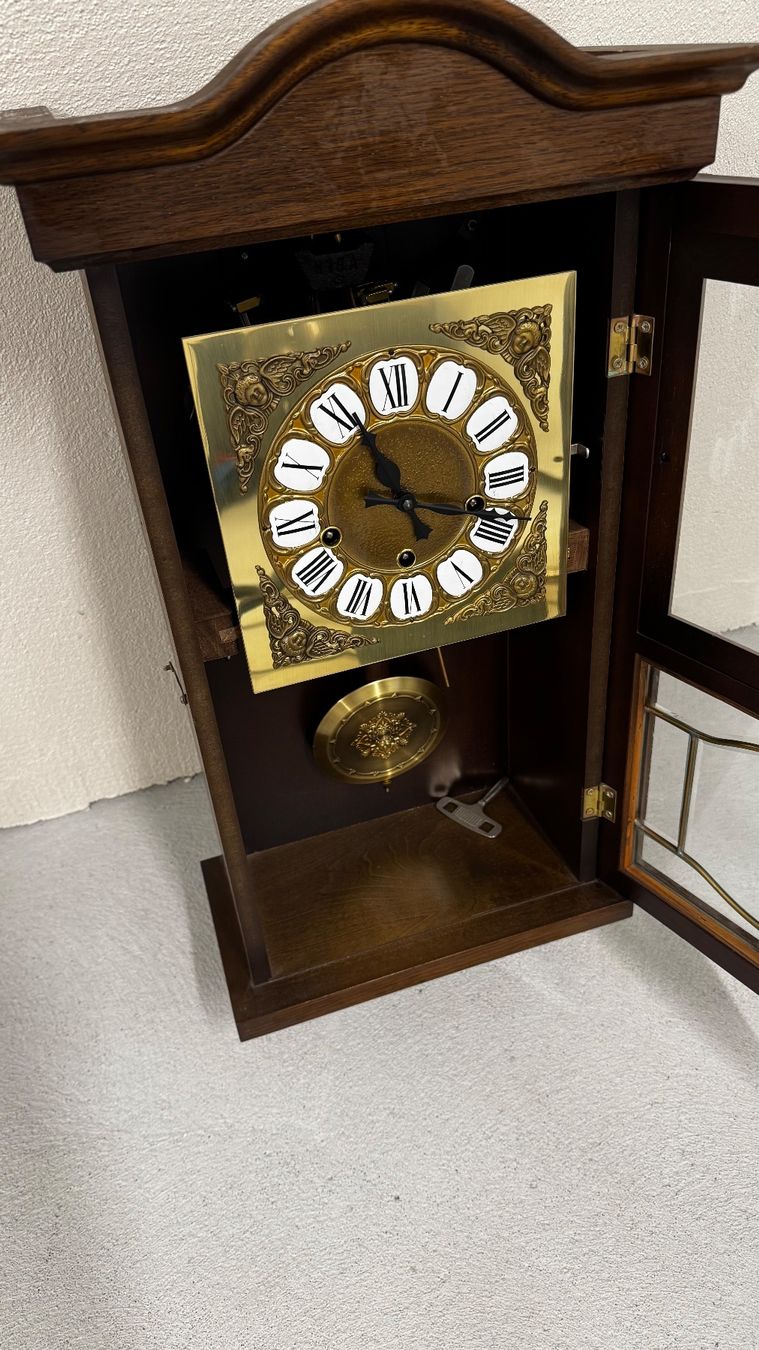 Schlagwerk Alte Kaminuhren Reparieren Junghans Antike Wanduhr Mit