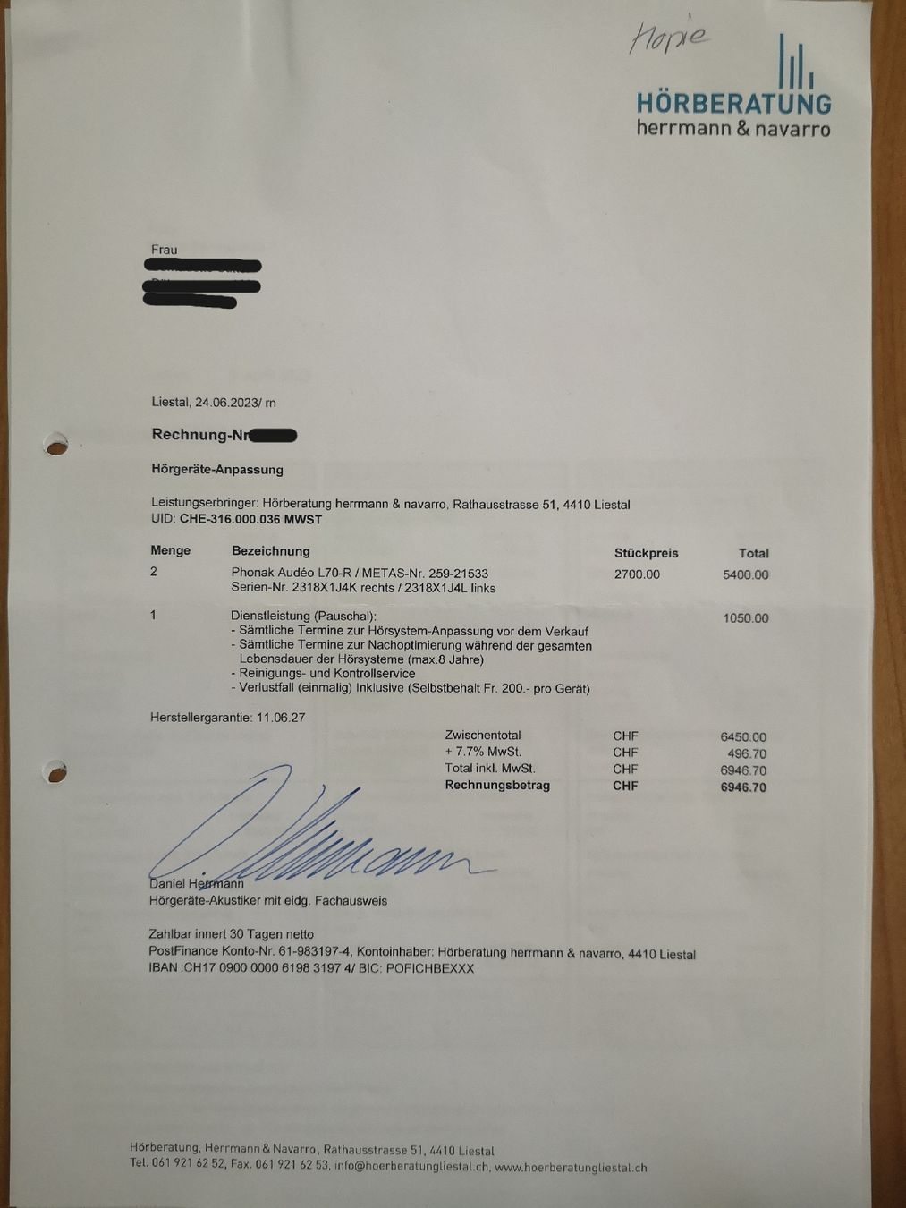 Phonak Attrezzature mediche: Hörgeräte – Usato da Sissach venduto da cor_n2dt 6