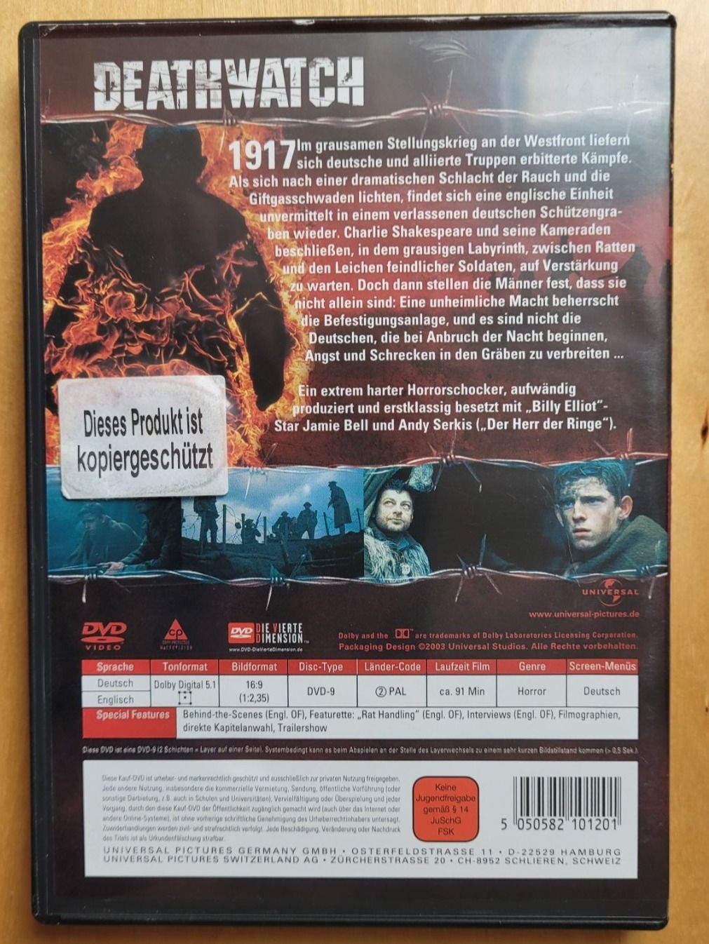 Alle DVDs: DEATHWATCH – Gebraucht aus Neftenbach von Mador6 2