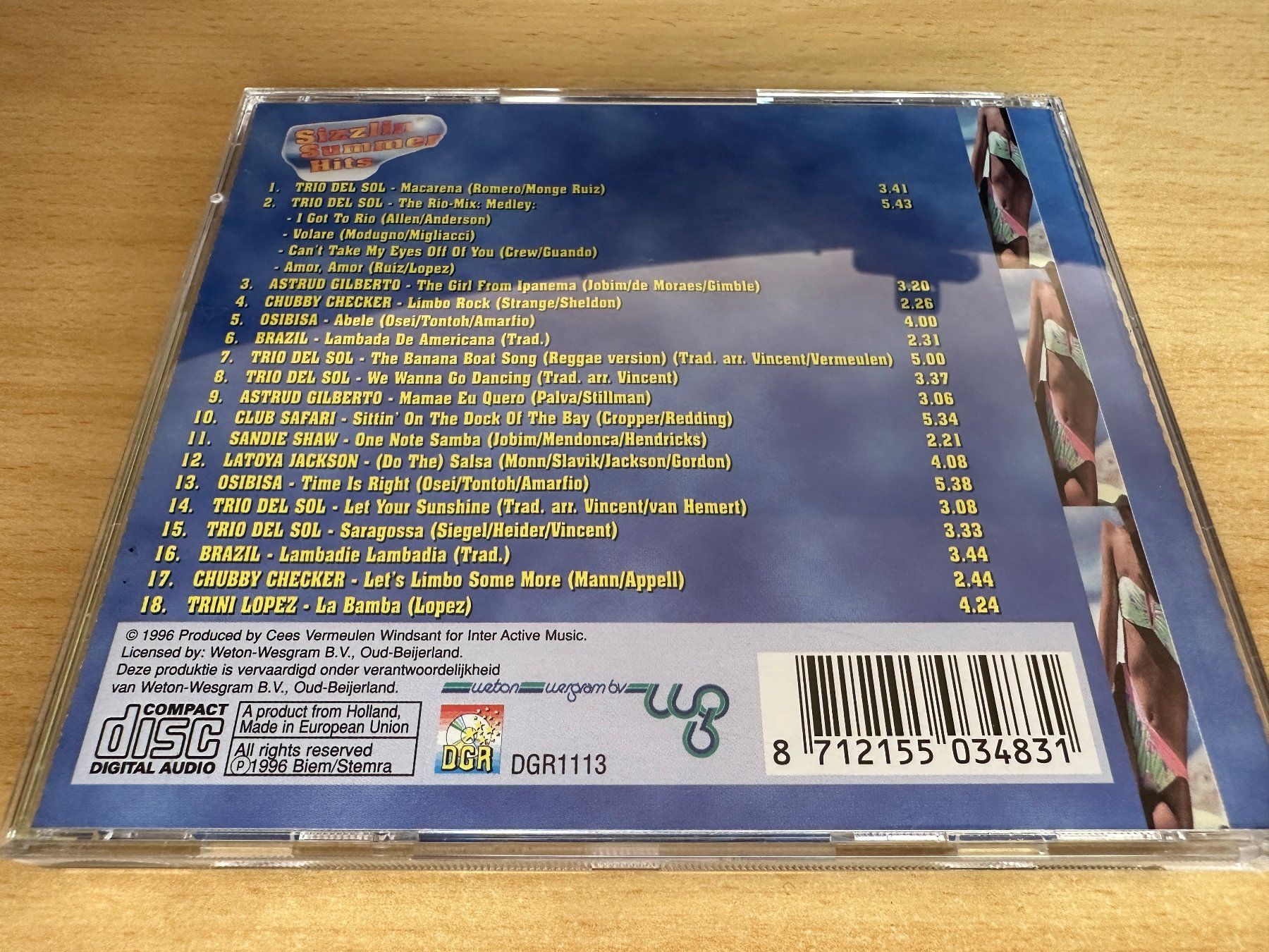 CD: Various – Sizzlin' Summer Hits – Usato da Rikon im Tösstal venduto da Alpenmutz 1