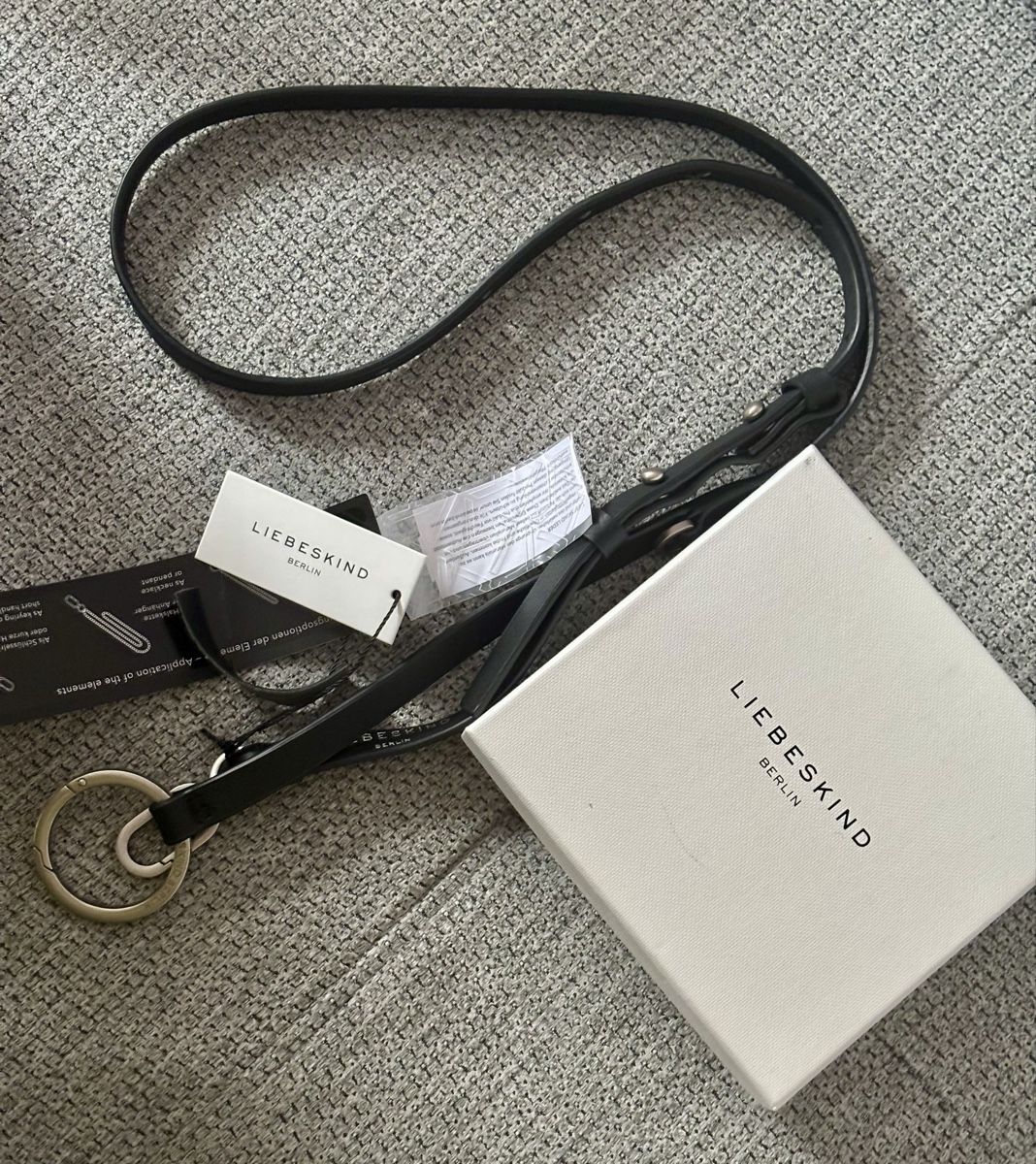 Liebeskind Sonstige Kleidung & Accessoires: Liebeskind Berlin Strap Modular Accessory Black – Neu und originalverpackt aus Basel von ret_jhl6 2