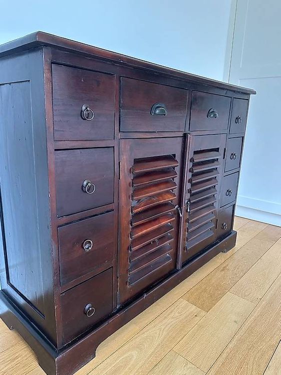 Buffet en bois massif maison du monde - Ameublement