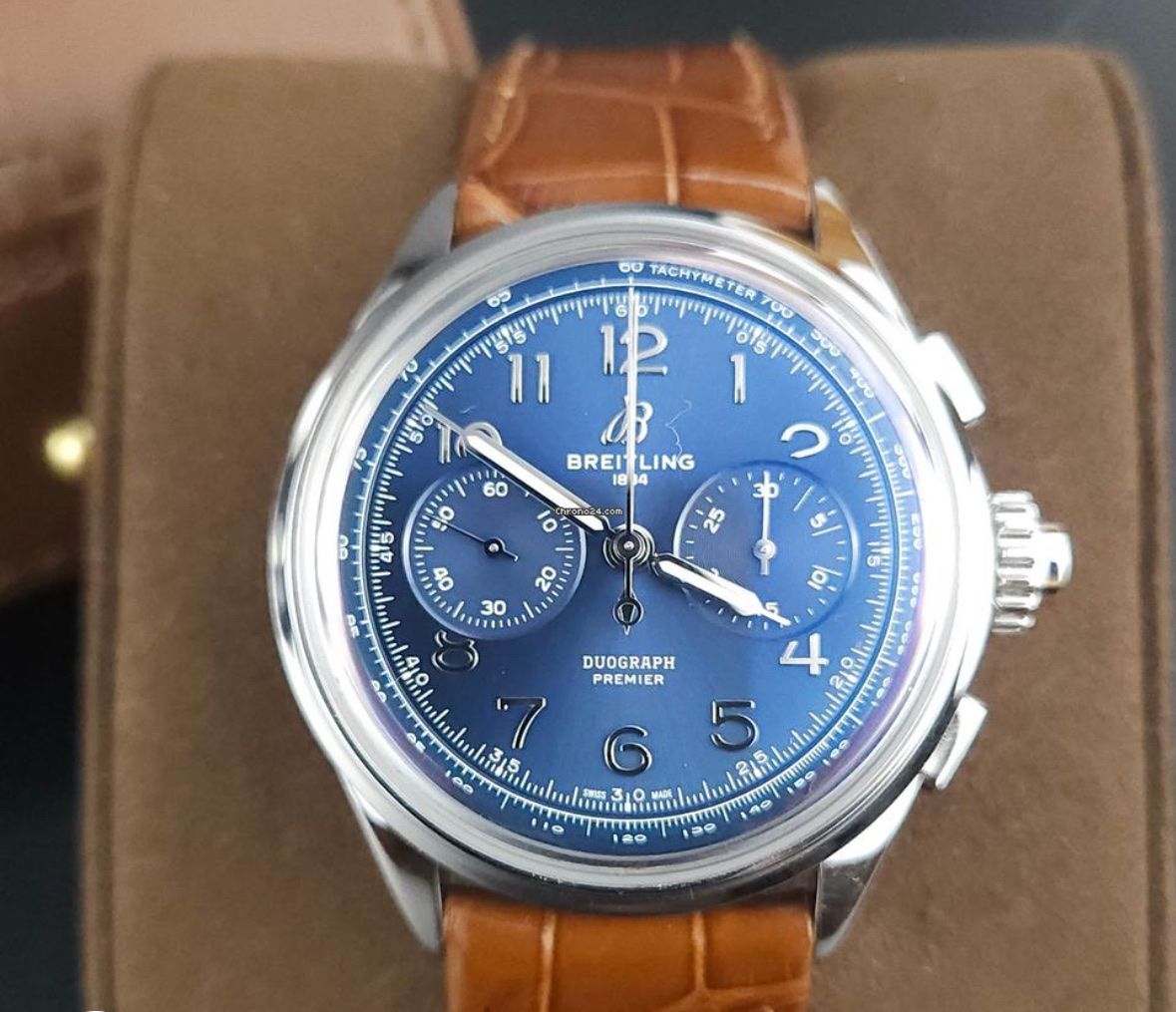 Breitling Orologi: Breitling Duograph B15 Chronograph Ref AB1510 – Nuovo e nell'imballaggio originale da Dielsdorf venduto da HorologyVault 4