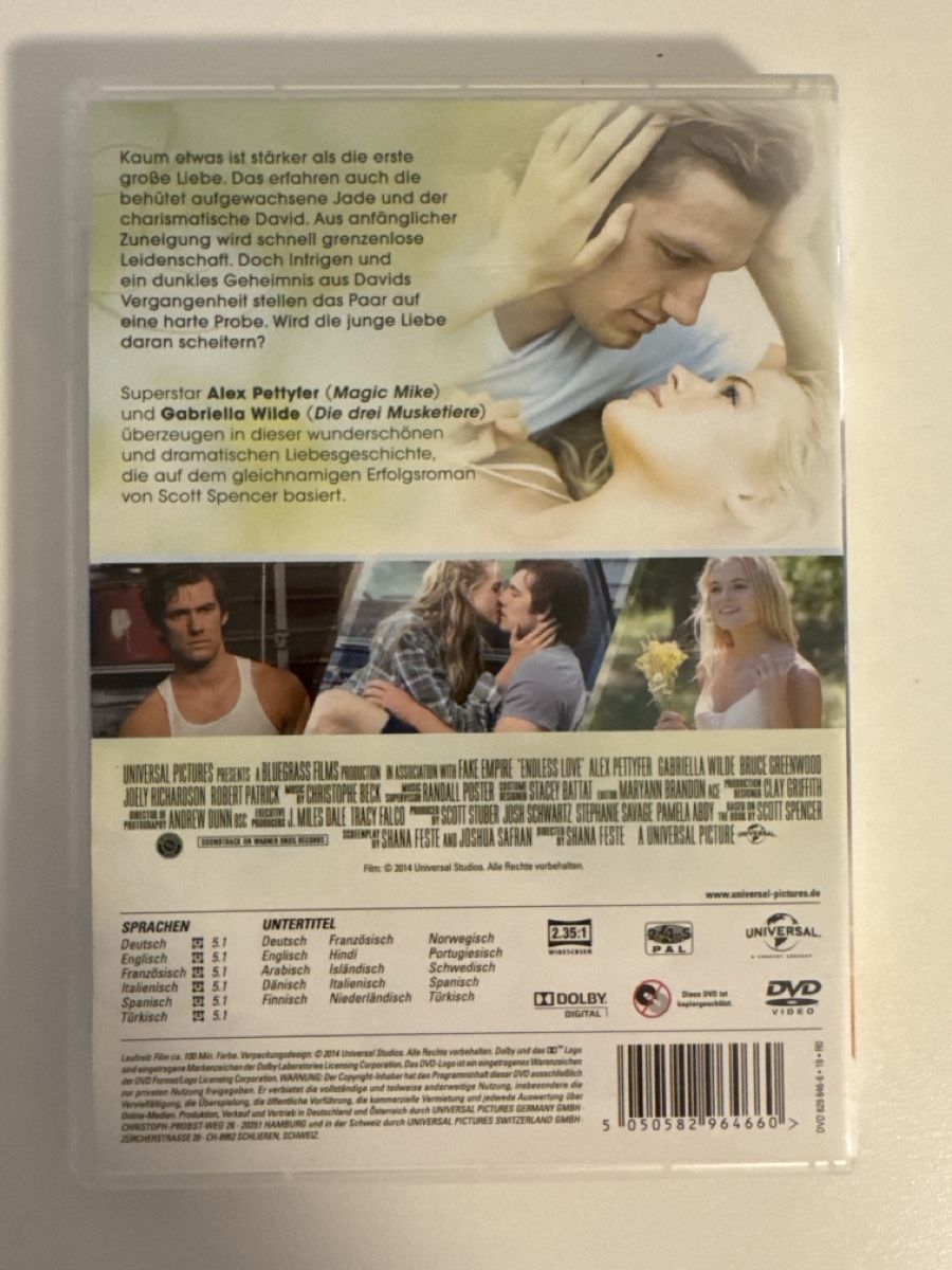 Tutti i DVDs: Endless Love - DVD - Romantik pur! – Nuovo (secondo la descrizione) da Bülach venduto da sunshiine_ 1