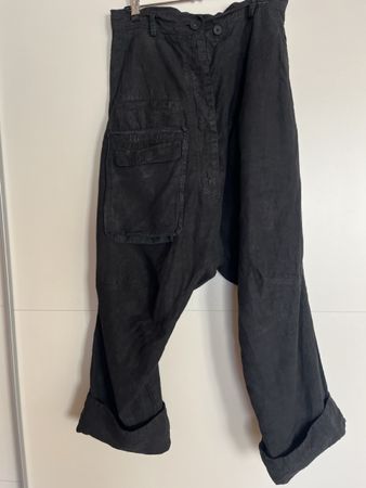 Rundholz DIP Leinenhose fest XS Übergang sarouel tiefschritt