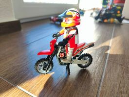 PLAYMOBIL Motocross Fahrer