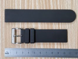 Uhrenband Kautschuk 22mm, neu, Design