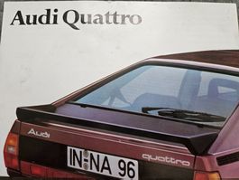 Audi Quattro   Prospekt  1980    xx