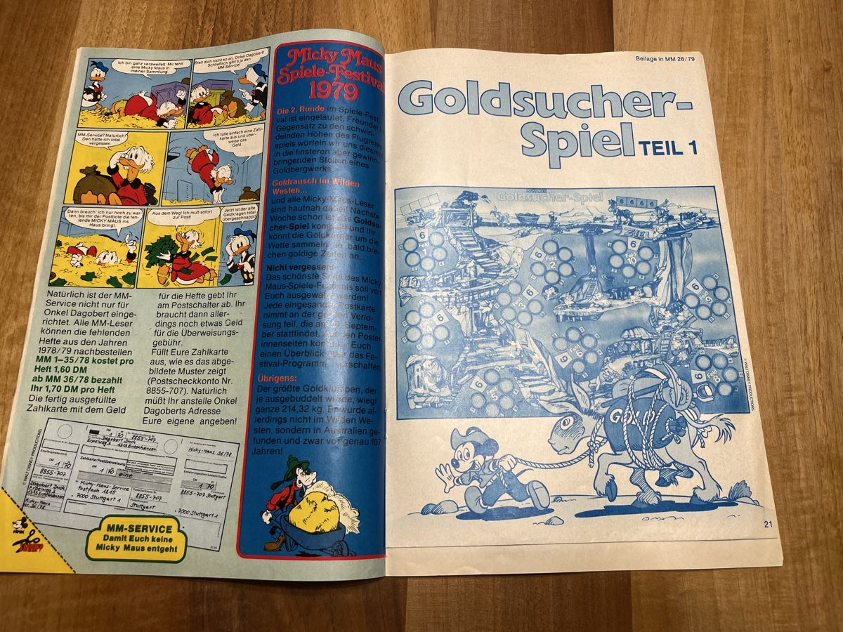 Fumetti: Micky Maus Heft Nr. 28/1979 – Nuovo (secondo la descrizione) da Therwil venduto da rubininio 1