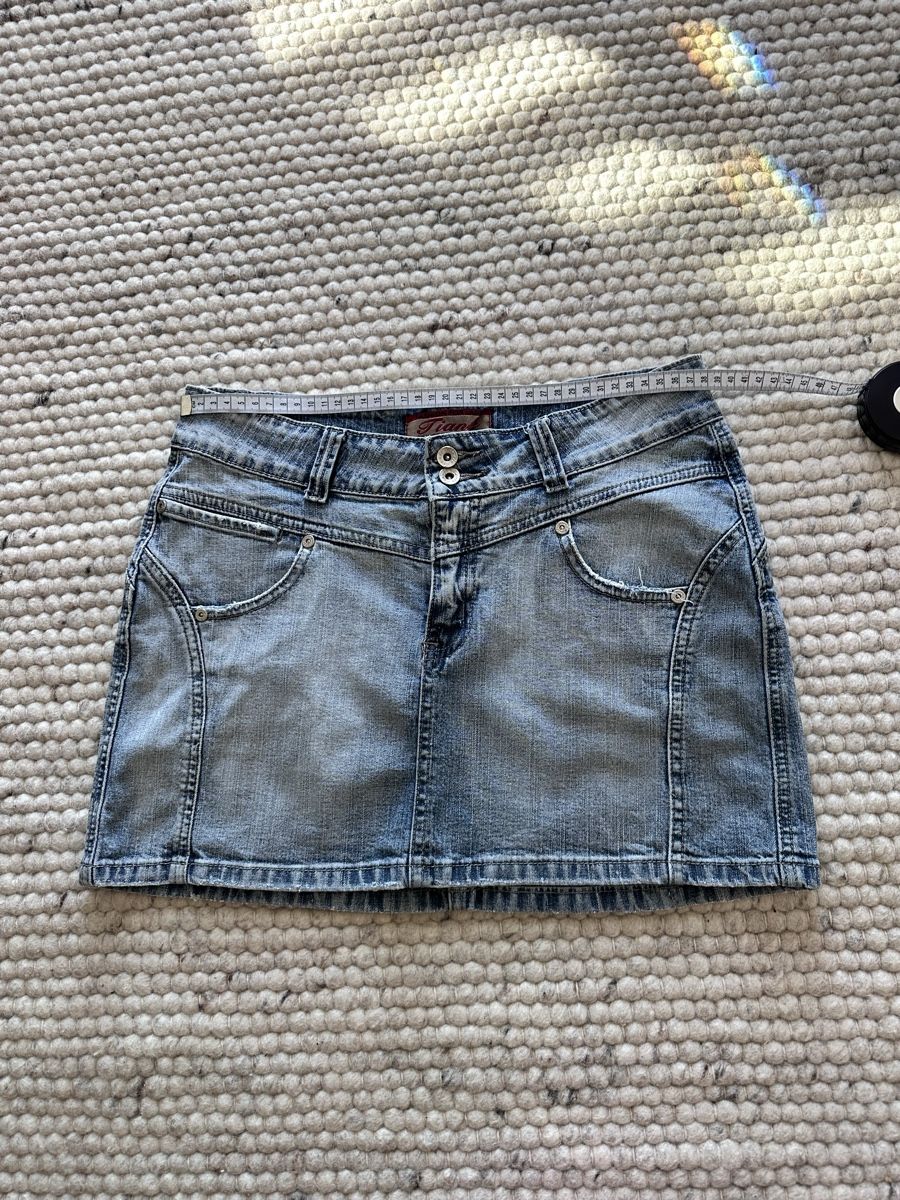 Gonne: Denim Mini Jeans Rock S M 29 – Usato da Zürich venduto da rosolli 1